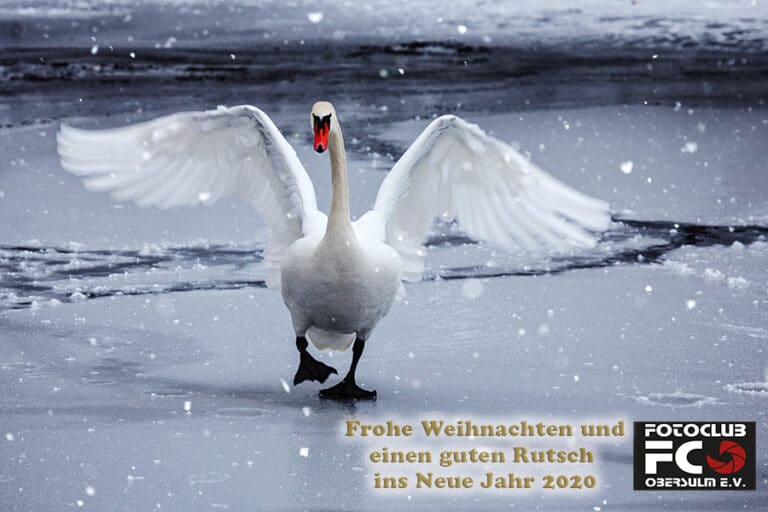 Fotoclub Obersulm e.V. wünscht allen Freunden und Bekannten: „Frohe Weihnachten und einen guten Rutsch ins neue Jahr 2020“