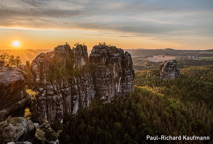 Paul Richard Kaufmann Schrammsteine HDR