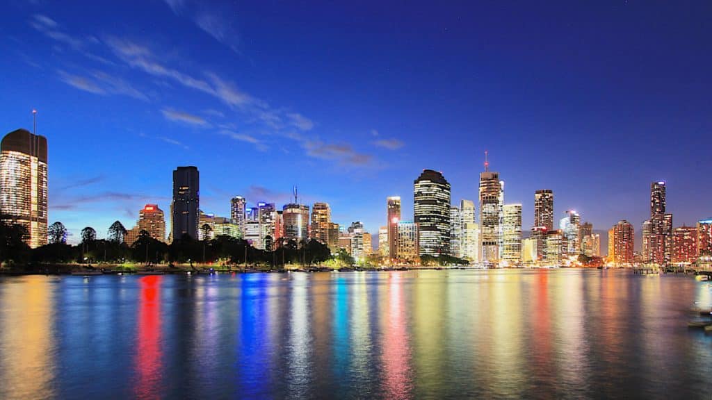 robert dostal brisbane night skyline