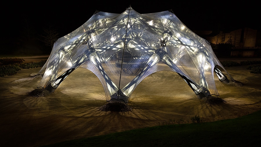 bionischer pavillon