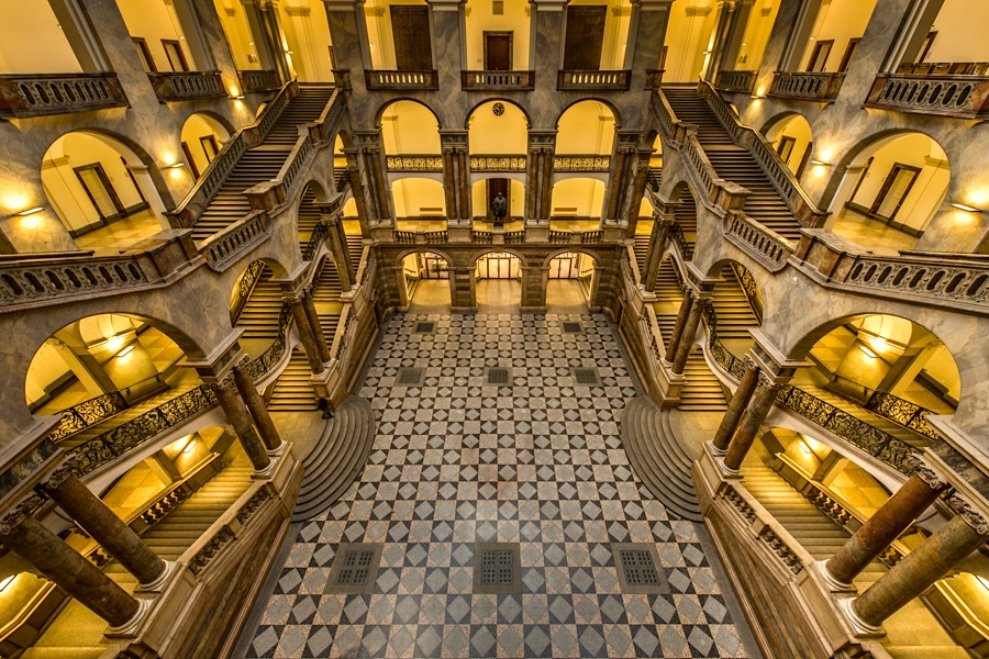 treppenhaus im jugendstil
